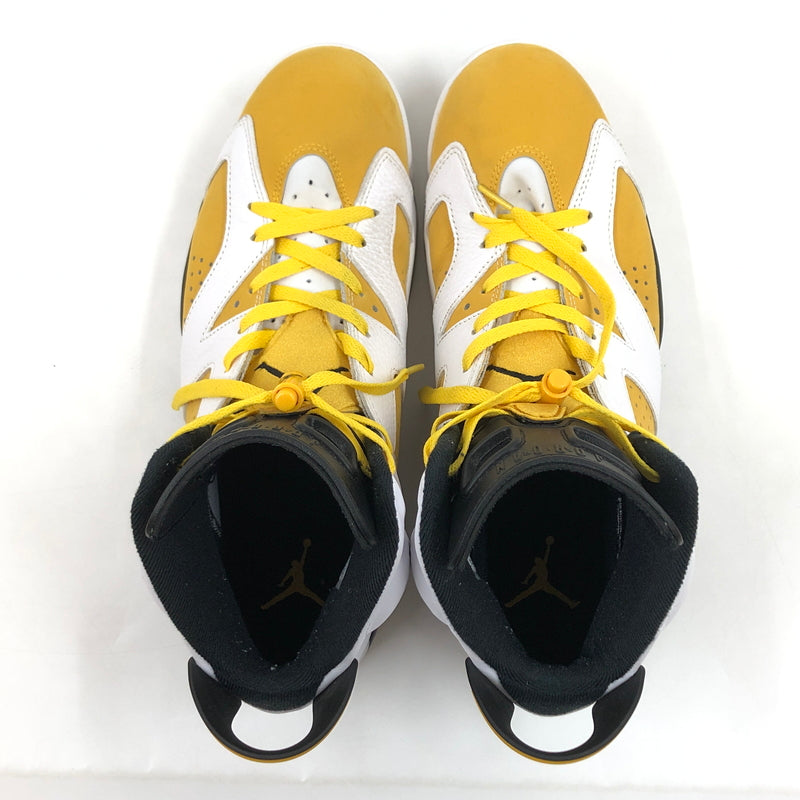 【現状渡し品】【メンズ】 NIKE ナイキ AIR JORDAN 6 RETRO "YELLOW OCHRE" CT8529-170 エアジョーダン6 レトロ イエローオークル スニーカー シューズ 靴 160-260824-hn-06-fur サイズ：30.0cm US12 カラー：ホワイト/イエローオークル/ブラック 万代Net店