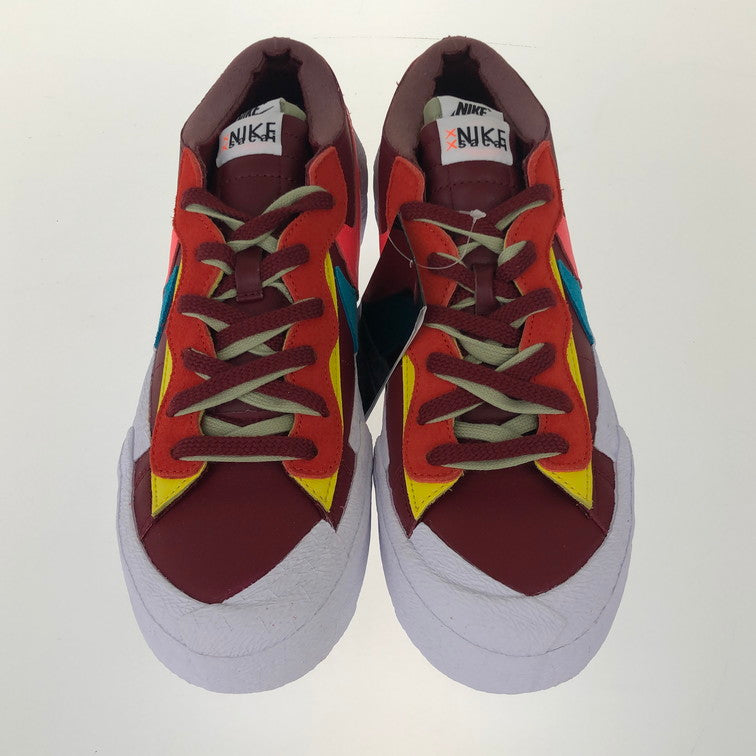 【中古美品】【メンズ】 NIKE ナイキ KAWS × SACAI × NIKE DM7901-600 BLAZER LOW TEAM RED スニーカー 赤系  160-250217-SY-05-iwa サイズ：29.0 カラー：RED系 万代Net店