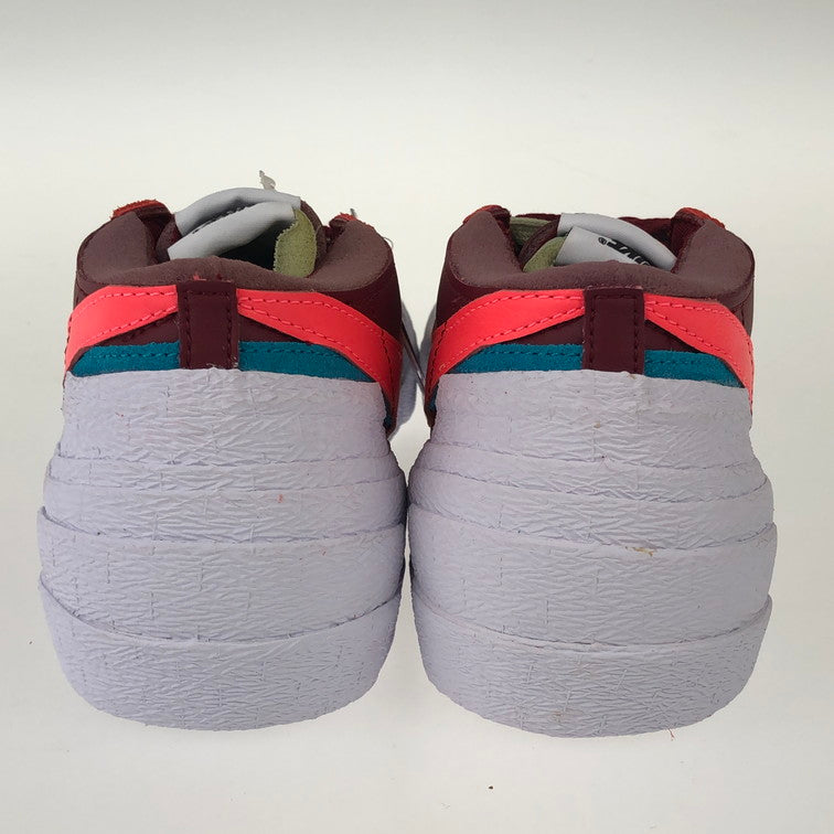 【中古美品】【メンズ】 NIKE ナイキ KAWS × SACAI × NIKE DM7901-600 BLAZER LOW TEAM RED スニーカー 赤系  160-250217-SY-05-iwa サイズ：29.0 カラー：RED系 万代Net店