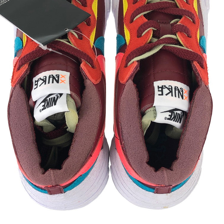 【中古美品】【メンズ】 NIKE ナイキ KAWS × SACAI × NIKE DM7901-600 BLAZER LOW TEAM RED スニーカー 赤系 160-250217-SY-05-iwa サイズ：29.0 カラー：RED系 万代Net店
