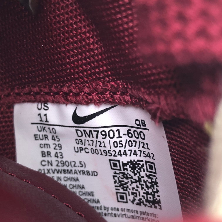 【中古美品】【メンズ】 NIKE ナイキ KAWS × SACAI × NIKE DM7901-600 BLAZER LOW TEAM RED スニーカー 赤系 160-250217-SY-05-iwa サイズ：29.0 カラー：RED系 万代Net店