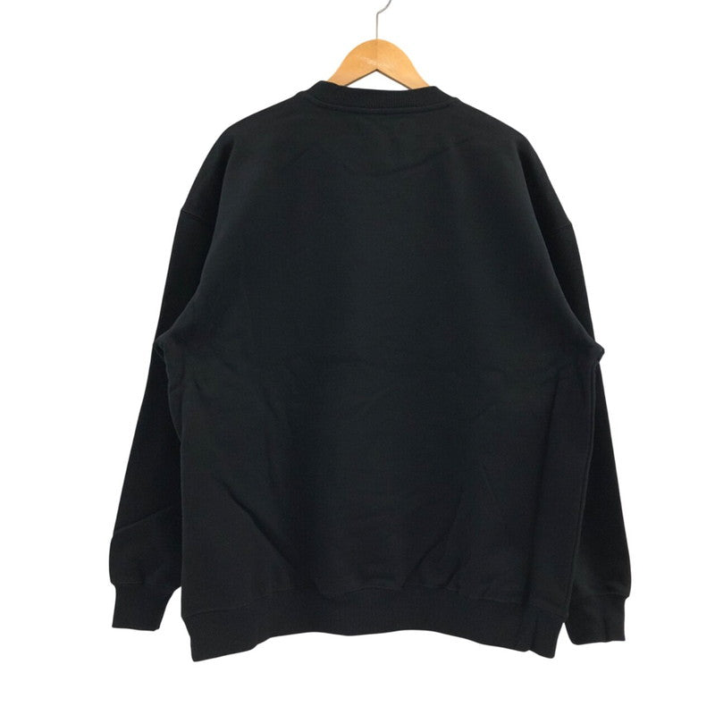 【中古美品】【メンズ/レディース】 GALFY ガルフィー × GALLIS ADDICTION ガリスアディクション 別注 GOGO!スウェット トレーナー 長袖 トップス 142-260312-hn-03-fur サイズ：中型犬(L) カラー：ブラック 万代Net店