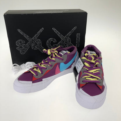 【中古美品】【メンズ】 NIKE ナイキ KAWS × SACAI × NIKE DM7901-500 BLAZER LOW PURPLE DUSK 160-250217-SY-06-iwa サイズ：29.0 カラー：PURPLE系 万代Net店