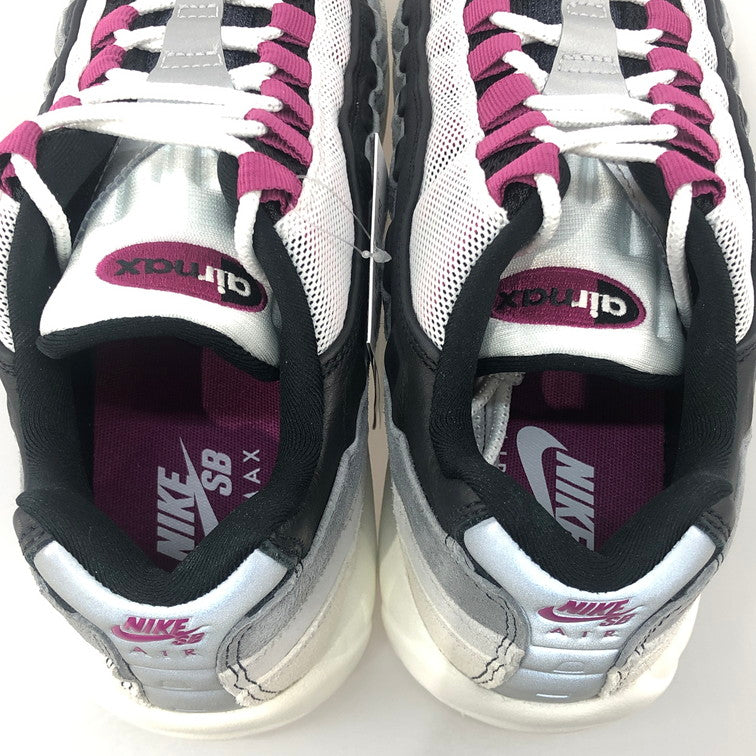 【未使用品】【メンズ】 NIKE ナイキ HF7545-100 SB AIR MAX 95 SUMMIT WHITE CACTUS FLOWER 160-260127-SY-01-iwa サイズ：27.5 万代Net店