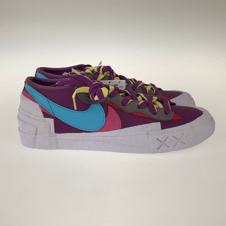 【中古美品】【メンズ】 NIKE ナイキ KAWS × SACAI × NIKE DM7901-500 BLAZER LOW PURPLE DUSK 160-250217-SY-06-iwa サイズ：29.0 カラー：PURPLE系 万代Net店