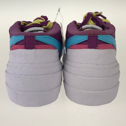 【中古美品】NIKE ナイキ KAWS × SACAI × NIKE DM7901-500 BLAZER LOW PURPLE DUSK 160-250217-SY-06-iwa サイズ：29.0 カラー：PURPLE系 万代Net店