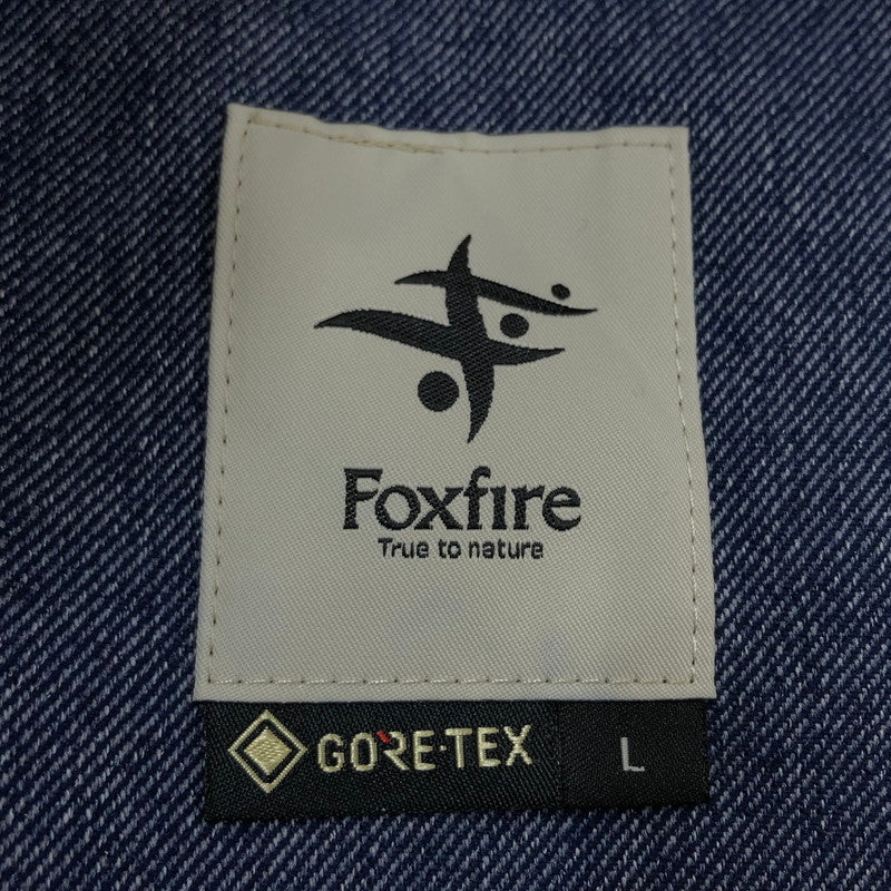 【中古美品】【メンズ】 FOXFIRE フォックスファイヤー 5113182 アクロDLコート デニム風ナイロンジャケット アウター 144-260312-hn-04-fur サイズ：L カラー：インディゴ系 万代Net店
