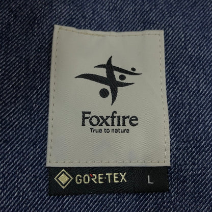 【中古美品】【メンズ】 FOXFIRE フォックスファイヤー 5113182 アクロDLコート デニム風ナイロンジャケット アウター 144-260312-hn-04-fur サイズ：L カラー：インディゴ系 万代Net店