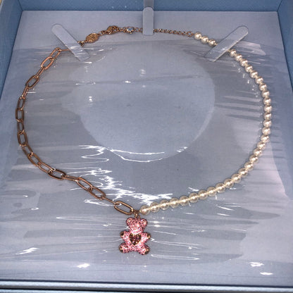 【未使用品】【メンズ/レディース】 SWAROVSKI スワロフスキー 5669166 MP TEDDY PEND HRT BEAR LROS ROS 192-260127-SY-03-iwa 万代Net店