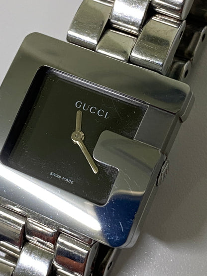 【中古品】【メンズ】 GUCCI グッチ スクエア時計3600L 腕時計 時計 197-250213-jt-07-min カラー：シルバー 万代Net店