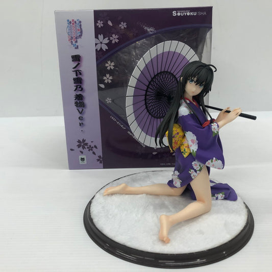 【中古品】 やはり俺の青春ラブコメはまちがっている。続 雪ノ下雪乃 着物Ver. 1/6 フィギュア 双翼社 053-260805-ns-04-tei 万代Net店