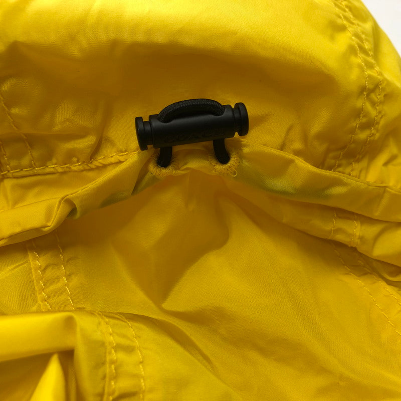 【中古品】【メンズ】 COACH コーチ MOUNTAIN PARKA マウンテンパーカー ライトアウター ナイロンジャケット 141-251205-ks-22-fuz サイズ：XS カラー：ブラウン/イエロー 万代Net店