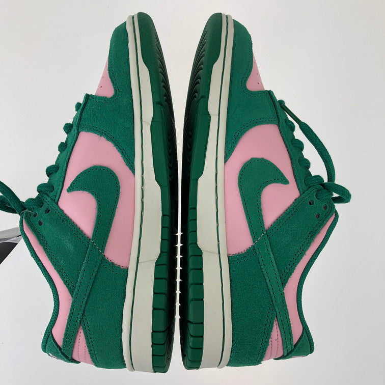 【中古美品】【メンズ】 NIKE ナイキ FZ0549-600 DUNK LOW RETRO SE MEDIUM SOFT PINK AND MALACHITE 160-250218-SY-03-iwa サイズ：26.0 カラー：GREEN 万代Net店