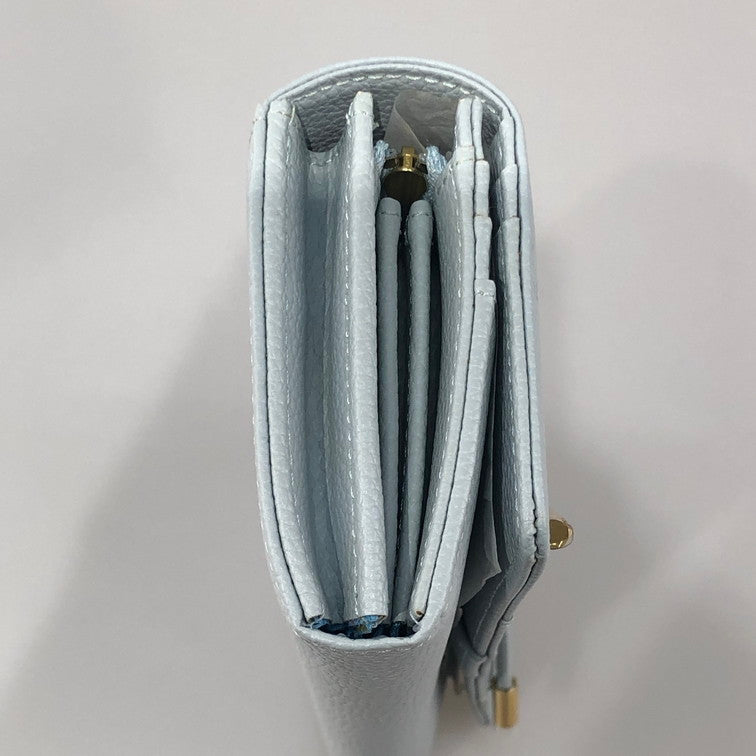【未使用品】Samantha Vega サマンサベガ サマンサ 長財布 サマンサベガ パステルブルー 202-260202-SY-03-iwa 万代Net店