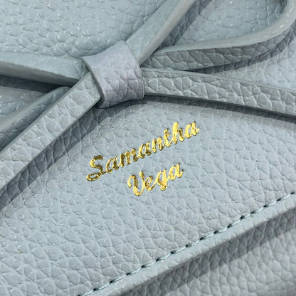 【未使用品】Samantha Vega サマンサベガ サマンサ 長財布 サマンサベガ パステルブルー 202-260202-SY-03-iwa 万代Net店