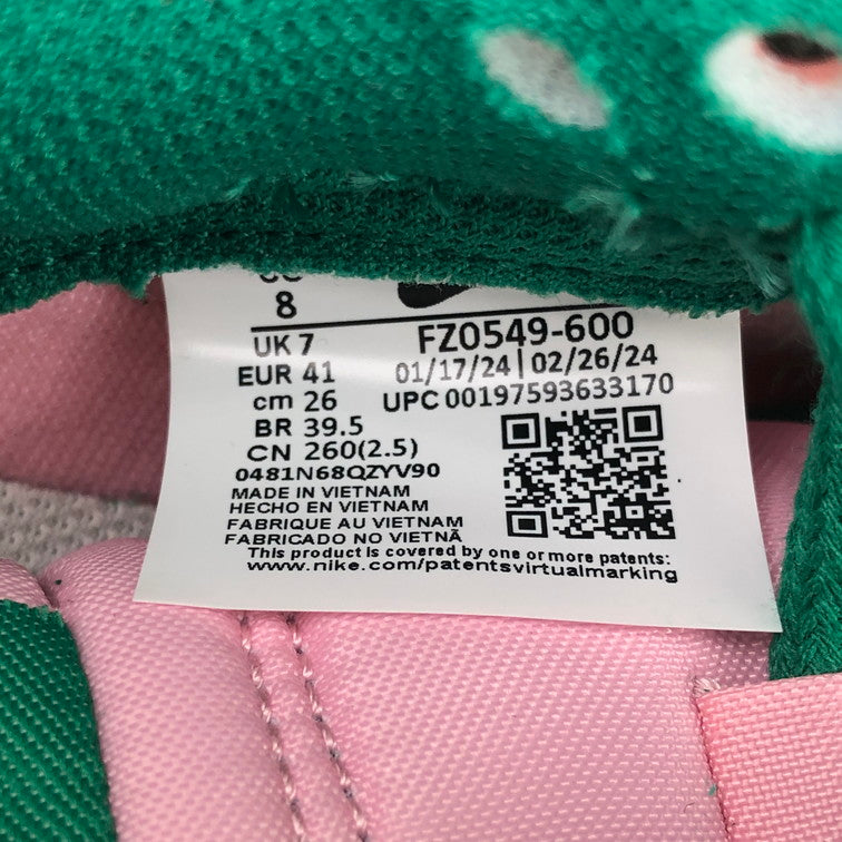 【中古美品】【メンズ】 NIKE ナイキ FZ0549-600 DUNK LOW RETRO SE MEDIUM SOFT PINK AND MALACHITE 160-250218-SY-03-iwa サイズ：26.0 カラー：GREEN 万代Net店