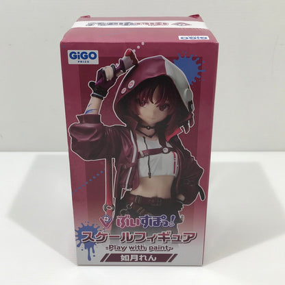 【中古美品】 VTuber ぶいすぽっ！スケールフィギュア Play with paint vol.5 如月れん 054-260409-yk-04-tag 万代Net店