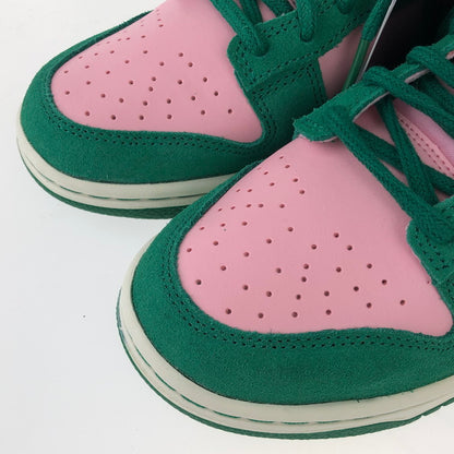 【中古美品】【メンズ】 NIKE ナイキ FZ0549-600 DUNK LOW RETRO SE MEDIUM SOFT PINK AND MALACHITE 160-250218-SY-03-iwa サイズ：26.0 カラー：GREEN 万代Net店