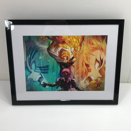 【中古品】 ANIPLEX 劇場版 鬼滅の刃 無限列車編 A4 キャラファイングラフ 煉獄杏寿郎 猗窩座 PLUS-10059 開封済み 箱イタミあり 051-260623-ti-17-tag 万代Net店