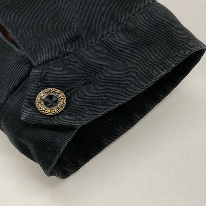 【中古品】【メンズ】 Levi's リーバイス デニムジャケット アウター 145-250228-hn-03-fur サイズ：L カラー：ブラック/レッド系 万代Net店