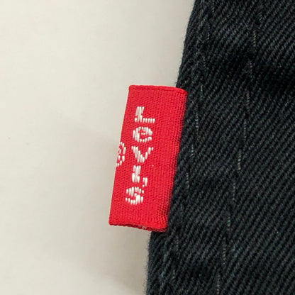 【中古品】【メンズ】 Levi's リーバイス デニムジャケット アウター 145-250228-hn-03-fur サイズ：L カラー：ブラック/レッド系 万代Net店