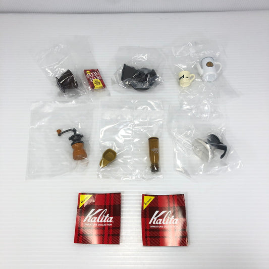 【中古美品】 niko and... Kalita コラボレーションシリーズ ミニチュアコレクション 全6種セット カプセル欠品 パッケージ未開封 ミニブック2冊のみ付属 038-260716-ti-04-tag 万代Net店