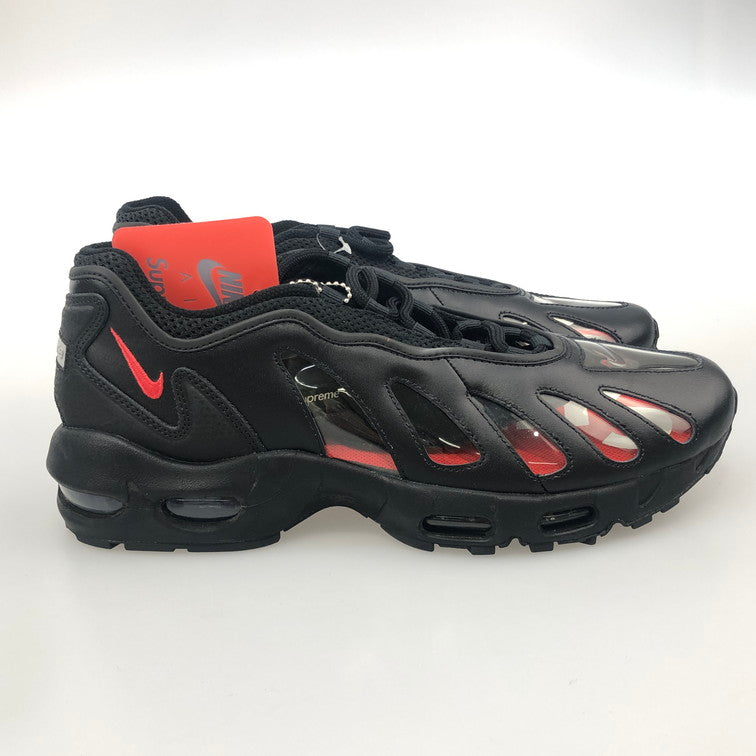 【未使用品】Supreme シュプリーム SUPREME×NIKE CV7652-002 AIR MAX 96 BLACK SPEED RED 160-260203-SY-07-iwa サイズ：29.0 万代Net店