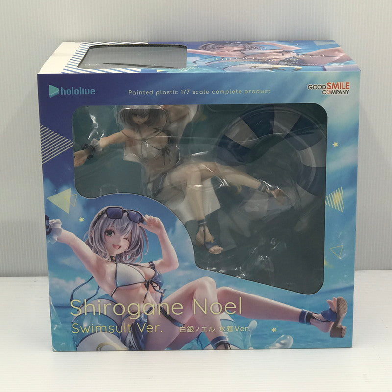 【中古美品】 グッドスマイルカンパニー ホロライブプロダクション 白銀ノエル 水着Ver. 1/7スケール フィギュア 未開封 053-260827-ti-10-tagh 万代Net店
