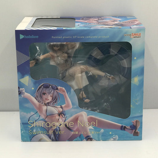 【中古美品】 グッドスマイルカンパニー ホロライブプロダクション 白銀ノエル 水着Ver. 1/7スケール フィギュア 未開封 053-260827-ti-10-tagh 万代Net店