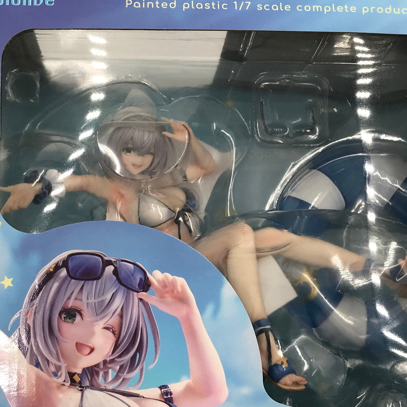【中古美品】 グッドスマイルカンパニー ホロライブプロダクション 白銀ノエル 水着Ver. 1/7スケール フィギュア 未開封 053-260827-ti-10-tagh 万代Net店