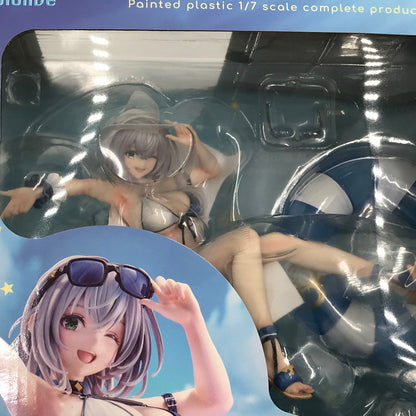 【中古美品】 グッドスマイルカンパニー ホロライブプロダクション 白銀ノエル 水着Ver. 1/7スケール フィギュア 未開封 053-260827-ti-10-tagh 万代Net店