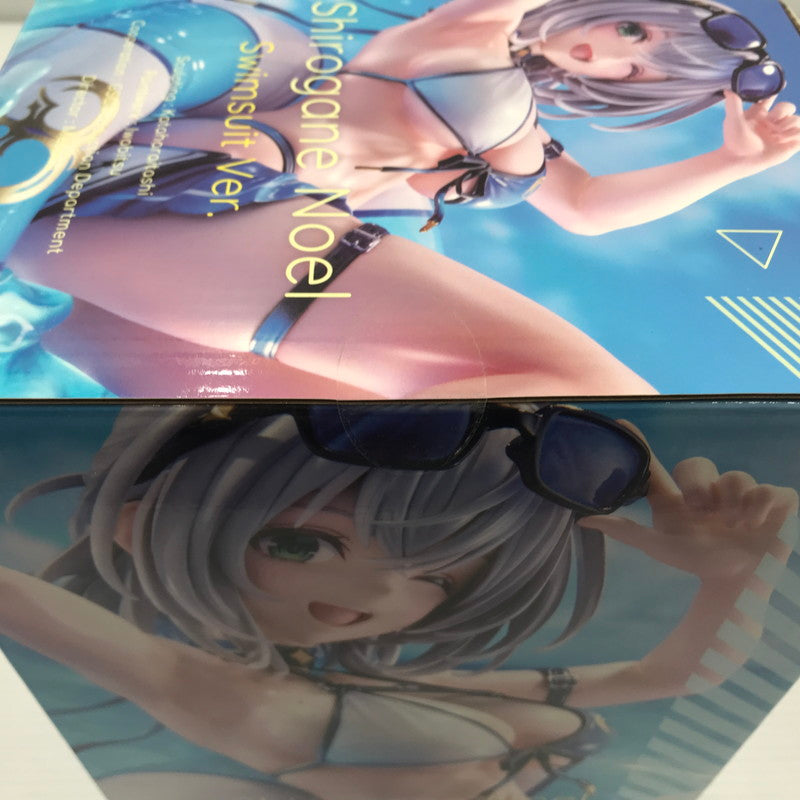 【中古美品】 グッドスマイルカンパニー ホロライブプロダクション 白銀ノエル 水着Ver. 1/7スケール フィギュア 未開封 053-260827-ti-10-tagh 万代Net店
