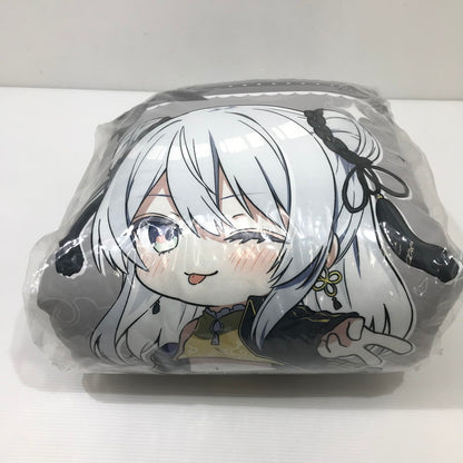 【中古美品】 猫麦とろろ ビッグクッション あいどるこれくしょん！ GiGO限定 054-260409-yk-06-tag 万代Net店