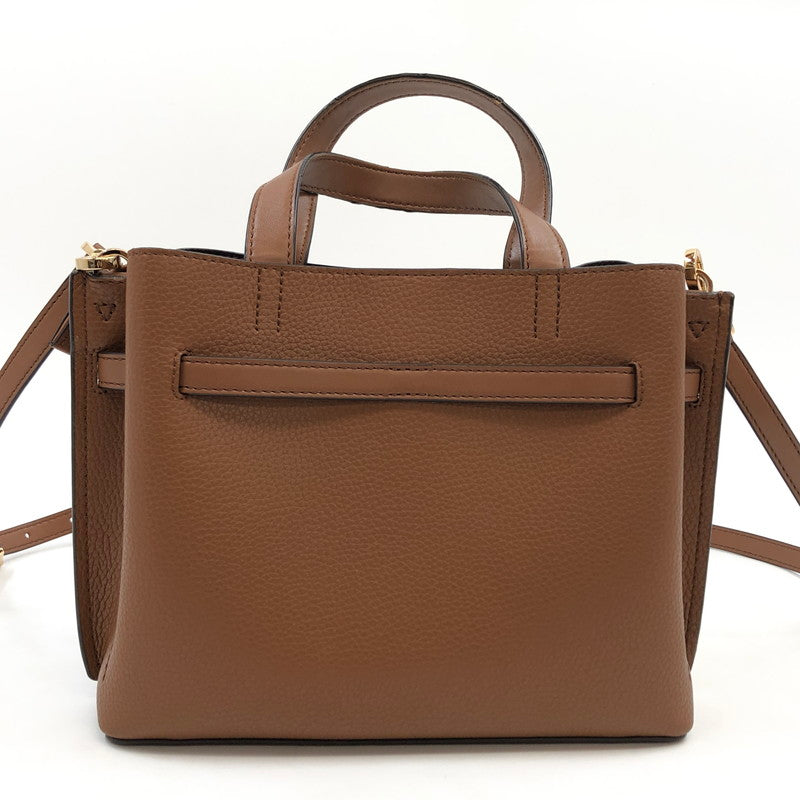【現状渡し品】【レディース】 Michael Kors マイケルコース EMILIA 35F0GU5S5T エミリア サッチェルスモール 2Wayバッグ ショルダーバッグ ハンドバッグ カバン 188-260314-hn-04-fur カラー：ブラウン 万代Net店