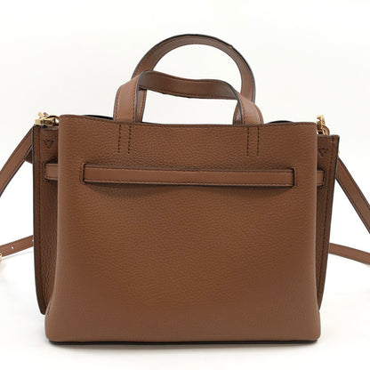 【現状渡し品】【レディース】 Michael Kors マイケルコース EMILIA 35F0GU5S5T エミリア サッチェルスモール 2Wayバッグ ショルダーバッグ ハンドバッグ カバン 188-260314-hn-04-fur カラー：ブラウン 万代Net店
