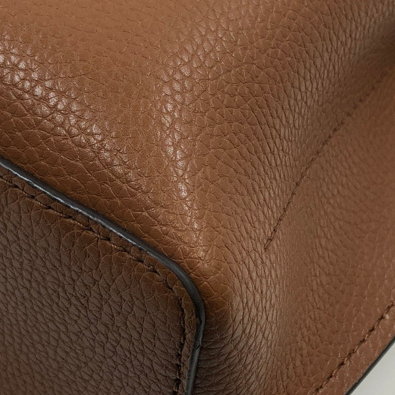 【現状渡し品】【レディース】 Michael Kors マイケルコース EMILIA 35F0GU5S5T エミリア サッチェルスモール 2Wayバッグ ショルダーバッグ ハンドバッグ カバン 188-260314-hn-04-fur カラー：ブラウン 万代Net店