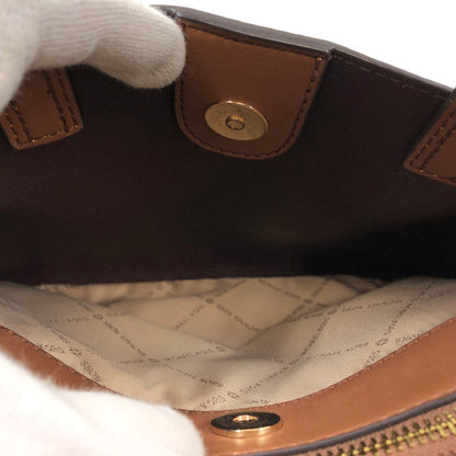 【現状渡し品】【レディース】 Michael Kors マイケルコース EMILIA 35F0GU5S5T エミリア サッチェルスモール 2Wayバッグ ショルダーバッグ ハンドバッグ カバン 188-260314-hn-04-fur カラー：ブラウン 万代Net店