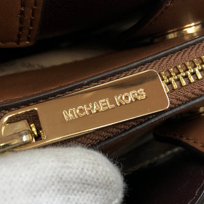 【現状渡し品】【レディース】 Michael Kors マイケルコース EMILIA 35F0GU5S5T エミリア サッチェルスモール 2Wayバッグ ショルダーバッグ ハンドバッグ カバン 188-260314-hn-04-fur カラー：ブラウン 万代Net店