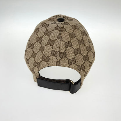 【中古品】【メンズ/レディース】 GUCCI グッチ 200035 539517 GGキャンバス CAP グッチ キャップ  183-250220-SY-01-iwa サイズ：L59 カラー：GGキャンバス 万代Net店