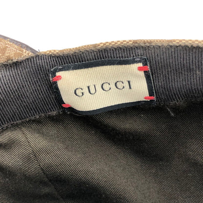 【中古品】【メンズ/レディース】 GUCCI グッチ 200035 539517 GGキャンバス CAP グッチ キャップ  183-250220-SY-01-iwa サイズ：L59 カラー：GGキャンバス 万代Net店