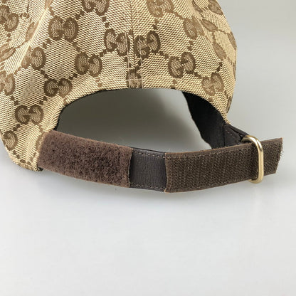 【中古品】【メンズ/レディース】 GUCCI グッチ 200035 539517 GGキャンバス CAP グッチ キャップ  183-250220-SY-01-iwa サイズ：L59 カラー：GGキャンバス 万代Net店