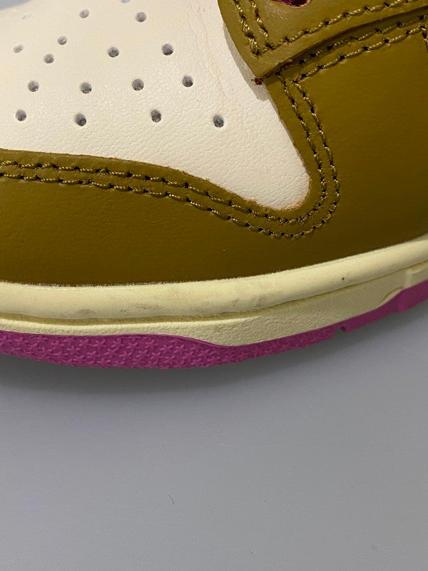 【中古品】【レディース】 NIKE ナイキ FD8683-700 WMNS DUNK LOW ”JUST DO IT” 靴 シューズ 166-240828-AS-22-min サイズ：22.5cm カラー：ベージュ/ブラウン/ピンク 万代Net店