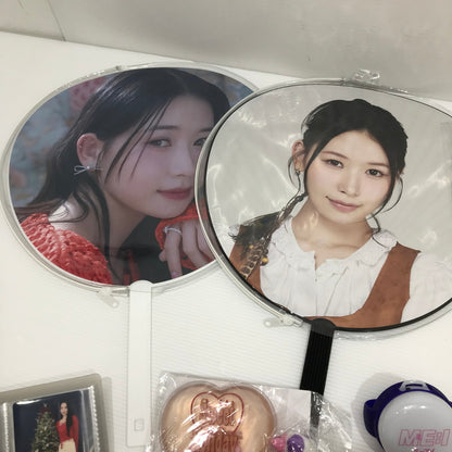 【中古品】 ME:I 笠原桃奈 グッズセット うちわ/アクリルスタンド/缶バッジ/トレカ/写真等 087-260409-yk-01-tag 万代Net店