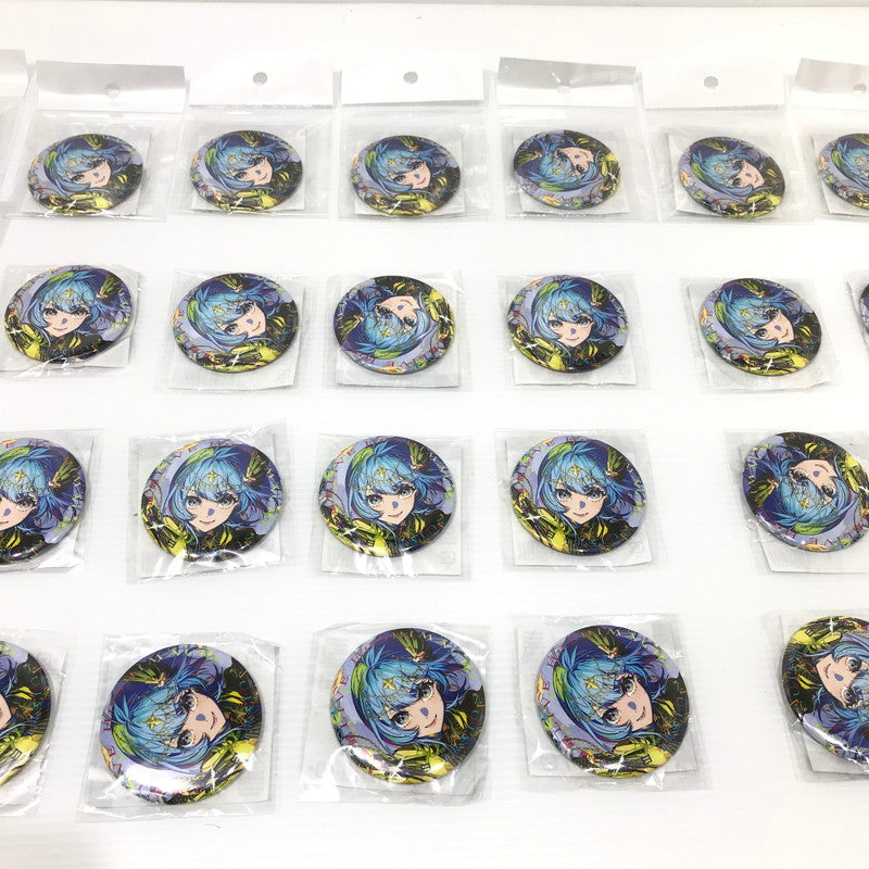 【中古美品】 ホロライブ 星街すいせい Button Badge 缶バッジ 日本武道館Live “SuperNova” 30個セット 未開封 053-260616-ti-04-tag 万代Net店