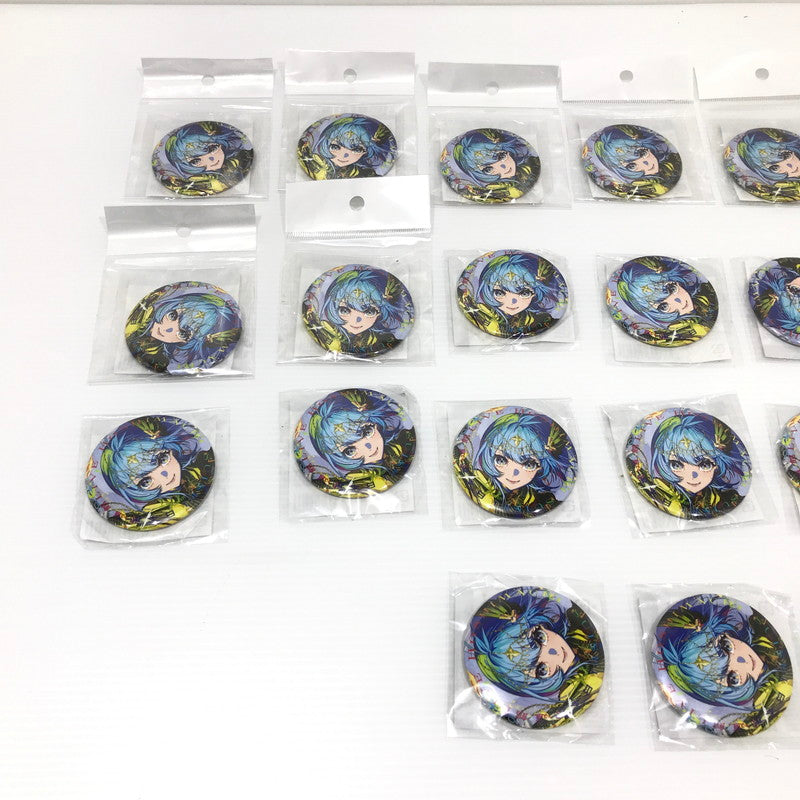 【中古美品】 ホロライブ 星街すいせい Button Badge 缶バッジ 日本武道館Live “SuperNova” 30個セット 未開封 053-260616-ti-04-tag 万代Net店