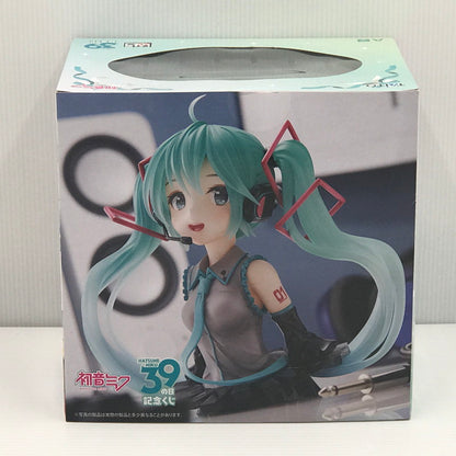 【中古美品】 タイトーくじ 初音ミク 39の日 記念くじ A賞 胸像フィギュア 未開封 箱ゆがみあり 053-260827-ti-15-tagh 万代Net店