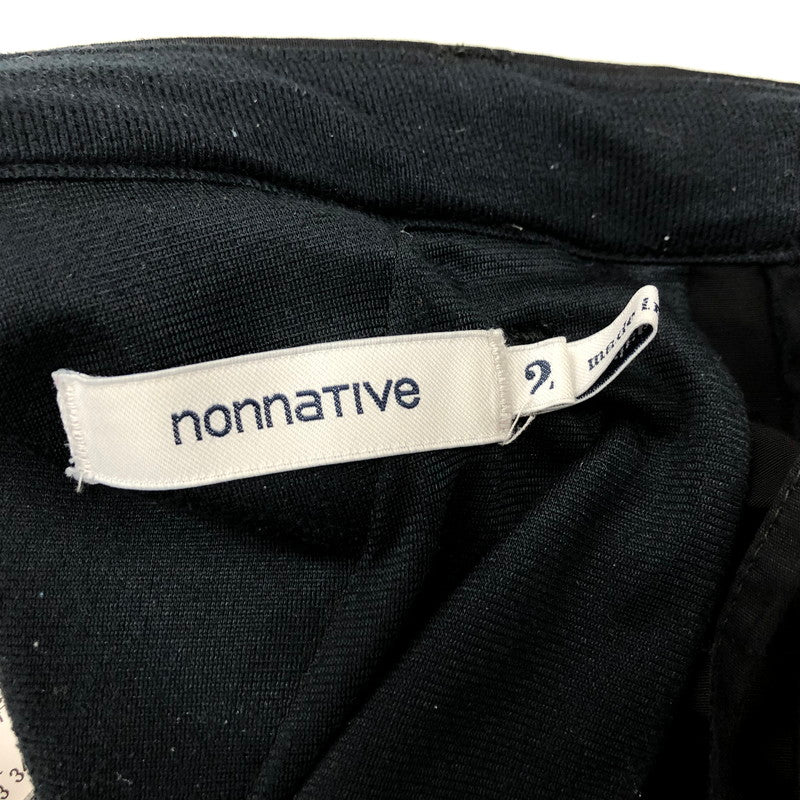 【中古品】【メンズ】 nonnative ノンネイティブ NN-P3801 20SS DWELLER EASY PANTS RELAXED FIT P C PEACH WEATHER   151-240223-tk-8-tei サイズ：2 カラー：ブラック 万代Net店