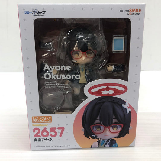 【中古品】 ねんどろいど ブルーアーカイブ -Blue Archive- 奥空アヤネ グッドスマイルカンパニー 053-260806-ns-06-tei 万代Net店