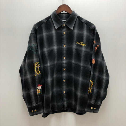 【中古品】【メンズ】 XLARGE エクストララージ X-LARGE RANDOM THINGS FLANNEL SHIRT 142-250214-SU-08-tomh 万代Net店