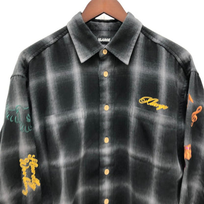 【中古品】【メンズ】 XLARGE エクストララージ X-LARGE RANDOM THINGS FLANNEL SHIRT 142-250214-SU-08-tomh 万代Net店